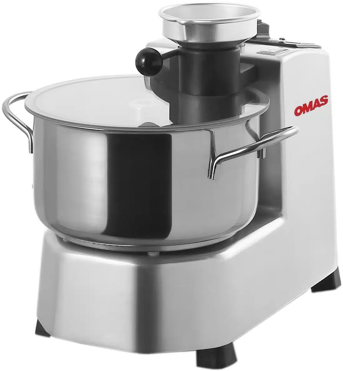 FP 35 Food Processor features a stainless-steel food bowl and cutting group, a transparent Perspex lid for product monitoring