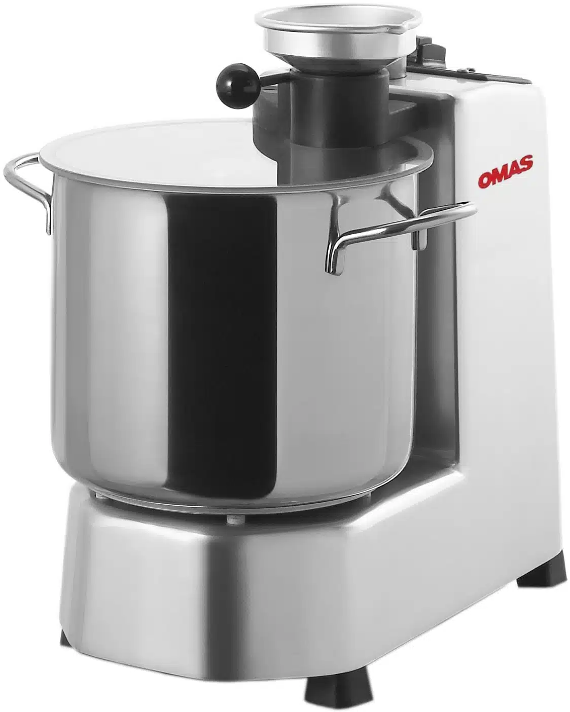 FP 50 Food Processor features a stainless-steel food bowl and cutting group, a transparent Perspex lid seamless processing,
